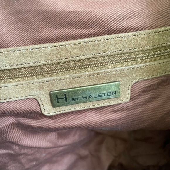 H by Halston NWT Suede & Fleece Shopper/Tote - Picture 7 of 11